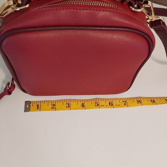 Sole Society Crossbody bag Maroon with bow - Picture 10 of 12